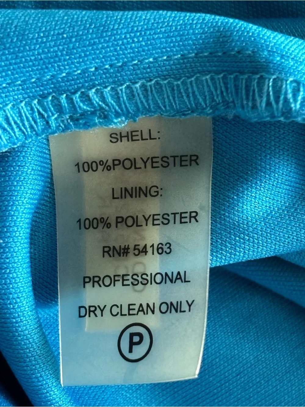 Calvin Klein Sky Blue Halter Maxi Dress - Elegant Floral Print Sz/ S-P - Picture 13 of 14